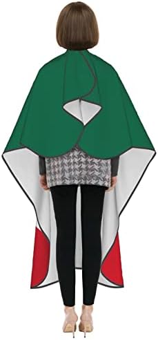 Mexican Flag Barber Cape - Hair Cutting Cape Apron for Clients - Men & Women - Image 5