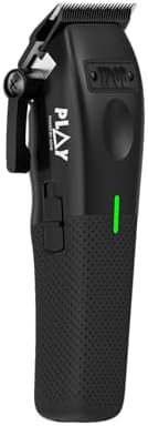 TPOB Play Barber Hair Clippers for Men 7500 RPM with Rubber Grips (Blackout) - Image 3