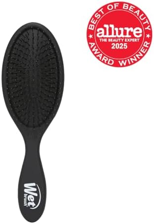 Wet Brush Original Detangler Hair Brush, Black, For All Hair Textures - Image 2