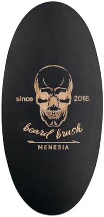 Black Soft Boar Bristle Beard Brush for Men - Image 5