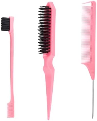 SWEET VIEW 3Pcs Slick Back Hair Brush by SWEETVIEW