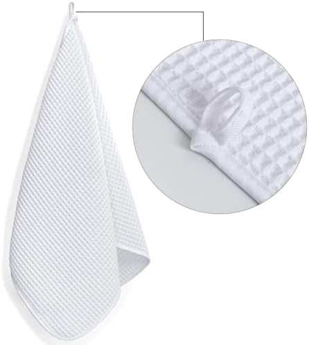 POLYTE 430 GSM Poly Blend Microfiber Quick Dry Waffle Hand Towel, 16x30 in - Image 3