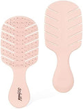 Mini Travel Hair Brush for Women, Curly & Wet Hair by SofmildBeauty
