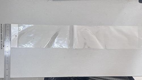 PABCK 100 Pack Clear Self Adhesive Hair Packaging Bags 4.13x21.6 inch - Image 5