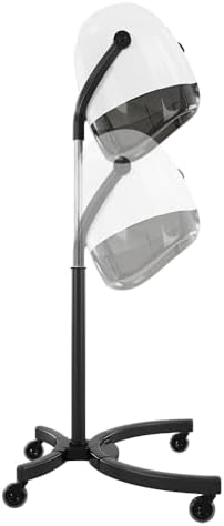 DIR Professional Salon Hooded Hair Dryer Free Standing with Roller Wheels - Hydra - Image 5