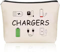Cable Charger Makeup Bag,Charging Cord Electronics Accessories Travel Pouch by Girllyempoweringeverywomen