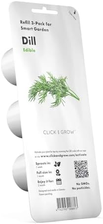 Click and Grow Smart Garden Dill Plant Pods, 3-Pack by Unknown