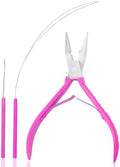 SIVOTE Hair Extension Pliers Tool Kit, Stainless Steel, Pink by SIVOTE