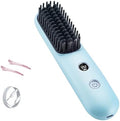 STUDLLY LCD Screen Cordless Hair Straightener & Curler 2 in 1, Blue by STUDLLY