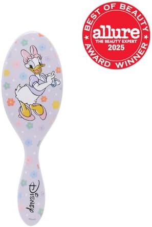 Wet Brush Original Detangling Hair Brush, Hello Disney Daisy Duck - Ultra-Soft IntelliFlex Bristles - Detangler Brush Glide Through Tangles With Ease For All - For Women, Men, Wet & Dry Hair - Image 2