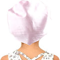 Kids Satin Bonnet Sleep Cap for Natural Hair, Double-Layers Comfortable Hair Bonnet, Wide Elastic Band Night Sleep Hat for Baby/Toddler/Child/Teens (Light Purple) by senthair