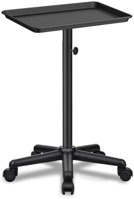 Salon Señor Salon Tray on Wheels,Height Adjustable Salon Color Tray Rolling Instrument Tray for Hair Stylist by SalonSe%C3%B1or