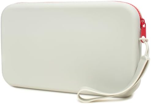 Silicone Large Makeup Bag, Travel Toiletry Bag For Women Big Makeup Bag Organizer Portable Cosmetic Bag Zipper Pouch Purse Waterproof Makeup Storage Bag (Medium Grey) by FFpaw