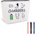 Charging Cable Organizer Bag Pouch Travel Elastic Silicone Cable Straps Cord Organizer Anti Loss Portable Earphone Plug Charger Storage Bag Data Cables Protector Cover Charge Cord Tie Wrap Protection by YangQian