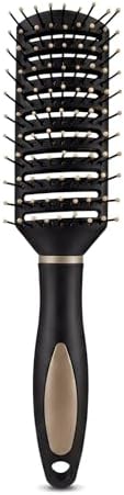 Vent Hair Brush for Women and Men, Detangling Wet Hair Brush with Ball Tipped Bristles for Wet/Dry Hair - All Hair Types with Nylon Bristles, Green, Speed Dry Vent Hair Brushes (Gold) by Unknown