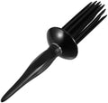 Curl Rolling Comb for Curly Hair, Lightweight Plastic Black by NIYANGLE