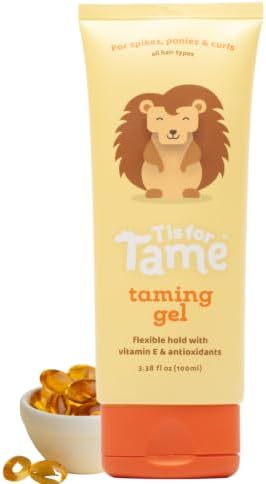 T is for Tame Kids Hair Taming Gel for Soft, Natural Style & Hold by TisforTame