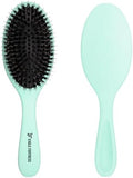EAGLE FORTRESS Boar Bristle Hair Brush for Fine Hair & Extensions,Turquoise by EAGLEFORTRESS