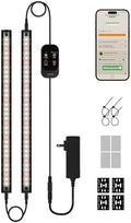 Grow Lights for Indoor Plants, LED Grow Light Bar Full Spectrum by GLOWRIUM