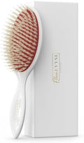 Boar Bristle Hair Brush for Detangling Hair, Smooth Shine & Scalp Massage by EllenEvyse