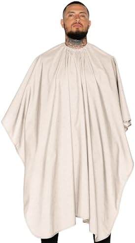 Barber Strong The Barber Cape Haircut Cover for Men, Hair Repelling and Static-Reducing Material, Water Resistant Fabric by BarberStrong