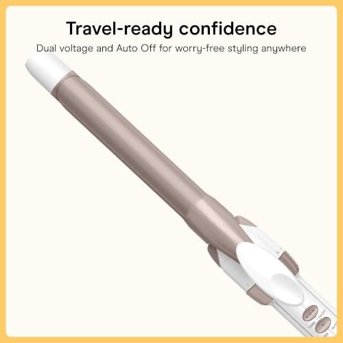 Conair Curling Iron, Double Ceramic, 3/4-in. Width, White/Rose Gold - Image 6