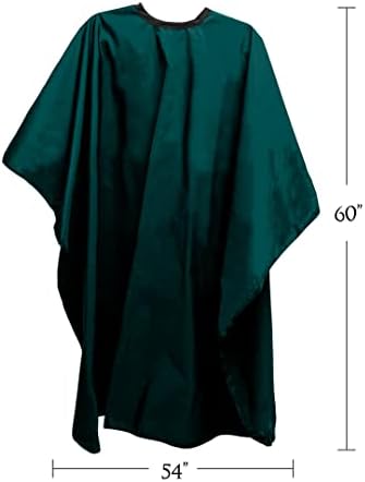 Betty Dain Lightweight Crinkle Nylon Hair Cutting/Styling Cape, Water Resistant, Washable, Snap Closure - Image 3