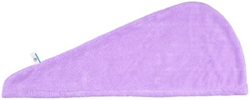 HOPESHINE Women's Soft Shower Hair Towel Twist Hair Turban Wrap Drying Cap Great Gift for Women (Purple 3-Pack) - Image 5