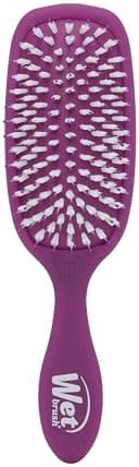 Wet Brush Smooth Styler Hair Brush, Purple Frost, Exclusive Ultra-soft IntelliFlex Bristles, Synthetic Boar Bristles, Shiny And Smooth, For All Hair Types, For Women, Men, Wet And Dry by WetBrush