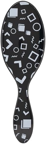 Wet Brush Original Detangler Hair Brush, Hipster Sketch, Ultra-Soft IntelliFlex Bristles, Detangling Bristles Glide Through Tangles (Wet & Dry Hair), Women & Men by WetBrush