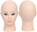 Female Cosmetology Bald Manikin Mannequin Head for Wigs, Wig Display, Glasses Display with Free Clamp by RuiSiMeiABrandYouCanTrust