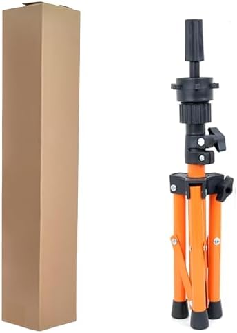 Mannequin Head Stand Holder Adjustable Stand Tripod for Canvas Block Head - Image 2