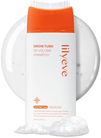 lilyeve GROWTURN 3D Volume Brush Shampoo, Biotin, Hair Growth, 6.77 fl oz by Lilyeve