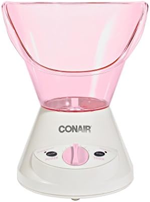 True Glow by Conair Moisturizing Mist Facial Sauna System; Pink / Cream by conair