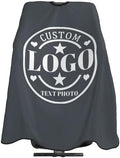 Custom Barber Cape Customized Haircut Capes Logo Text Photo Salon Hairdressing Apron for Home and Barbershop by Custom