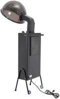 Salon Hair Dryer, 1000W Hooded Bonnet with Detachable Wheels, Adjustable Height Stand with 15" Large Hood, 60 Minute Timer & 4 Temperature Setting, Portable Hair Dryer with Wheels for Home Salon Use by Unknown
