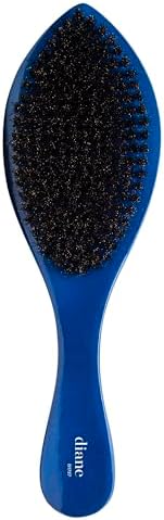 Diane Prestige 100% Medium Boar Bristle Curved Oval Wave Brush, D1727 by Diane
