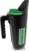 Hand Spreader Shaker for Seed, Salt, De-Icer, Ice Melt, Earth Food and Fertilizer - Multiple Opening Sizes for Any Need - Up to 80 Oz by Spot+Spreader