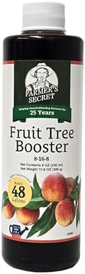 Farmer's Secret Fruit Tree Booster Fertilizer - Super Concentrated and Phosphorus Rich - Formulated for All Fruit Trees Including Peach, Banana, and Apple (8oz) by FarmersSecret