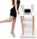 Elitzia Facial Trolley 4-Tier Rolling Spa Cart for Beauty Salon Gold by ElitziaCare