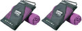 Rainleaf Microfiber Towel, 30 X 60 Inches. Purple (Pack of 2) by Rainleaf