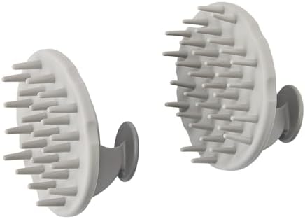 DOWMI Scalp Massager Shampoo Brush 2-Pack for Deep Cleansing by DOWMI