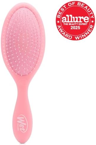Wet Brush Original Detangler, Pink Drink (Summer Quencher), Ultra-Soft IntelliFlex Bristles Glide Through Tangles, Detangling Hair Brush (Wet & Dry), Women & Men, Limited Edition - Image 2