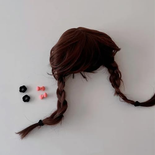 Girls Hair Wig Fashionable Hair Accessory for Girls Cosplay Wig Headdress Synthetic Short/Curly Hairpiece Girl Cosplay Hat - Image 3