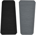 2 Pack Silicone Heat Resistant Travel Mat Pouch for Straighteners, Curling Wands, Flat Irons, and Hot Hair Styling Tools by EIOKIT