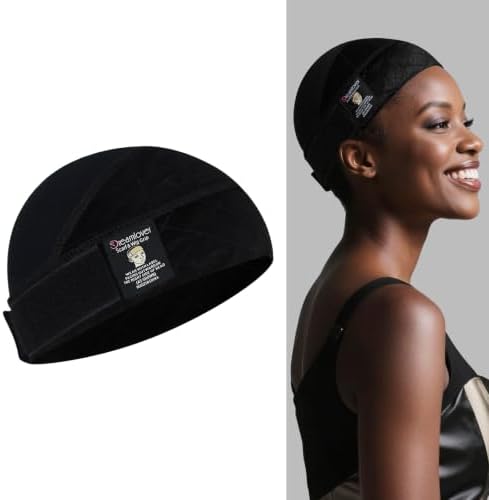 Dreamlover Wig Grip Cap for Hijab and Half Wigs, Black, 1 PCS by Dreamlover