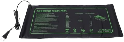 Seedling Heat Mat, Germination Station with Stable 20-30℃ Temperature Control Fast Germination for Indoor Plants Hydroponic Systems Greenhouse Gardening 10x20 Inch 20W (US Plug) - Image 4