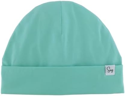 Jersey Beanie Hat for Newborn Baby Boys Girls Silky Satin Lined Hats Bonnet Toddler Infant Little Kids Beanies Caps by Sugarmelon