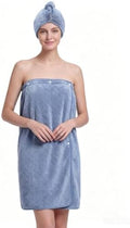 Oversized Bath Towel Wrap for Women with Plus Size Hair Dry Towel Set by HHomeZzz