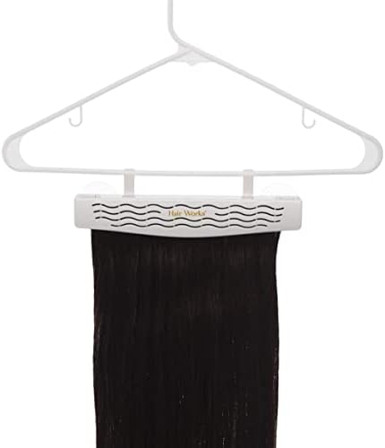 Hair Works 4-in-1 Hair Extension Style Caddy - Lightweight, Waterproof and Portable, This Hair Extension Holder Is Designed To Securely Hold Your Extensions While You Wash, Style, Pack and Store Them - Image 5